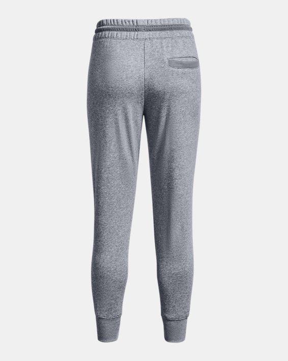 Women's UA Rival Fleece Mesh Pants, Gray, pdpMainDesktop image number 5